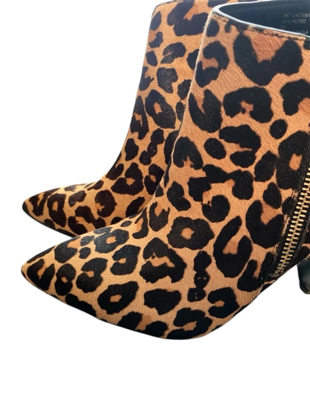 Animal Print Ankle Boots